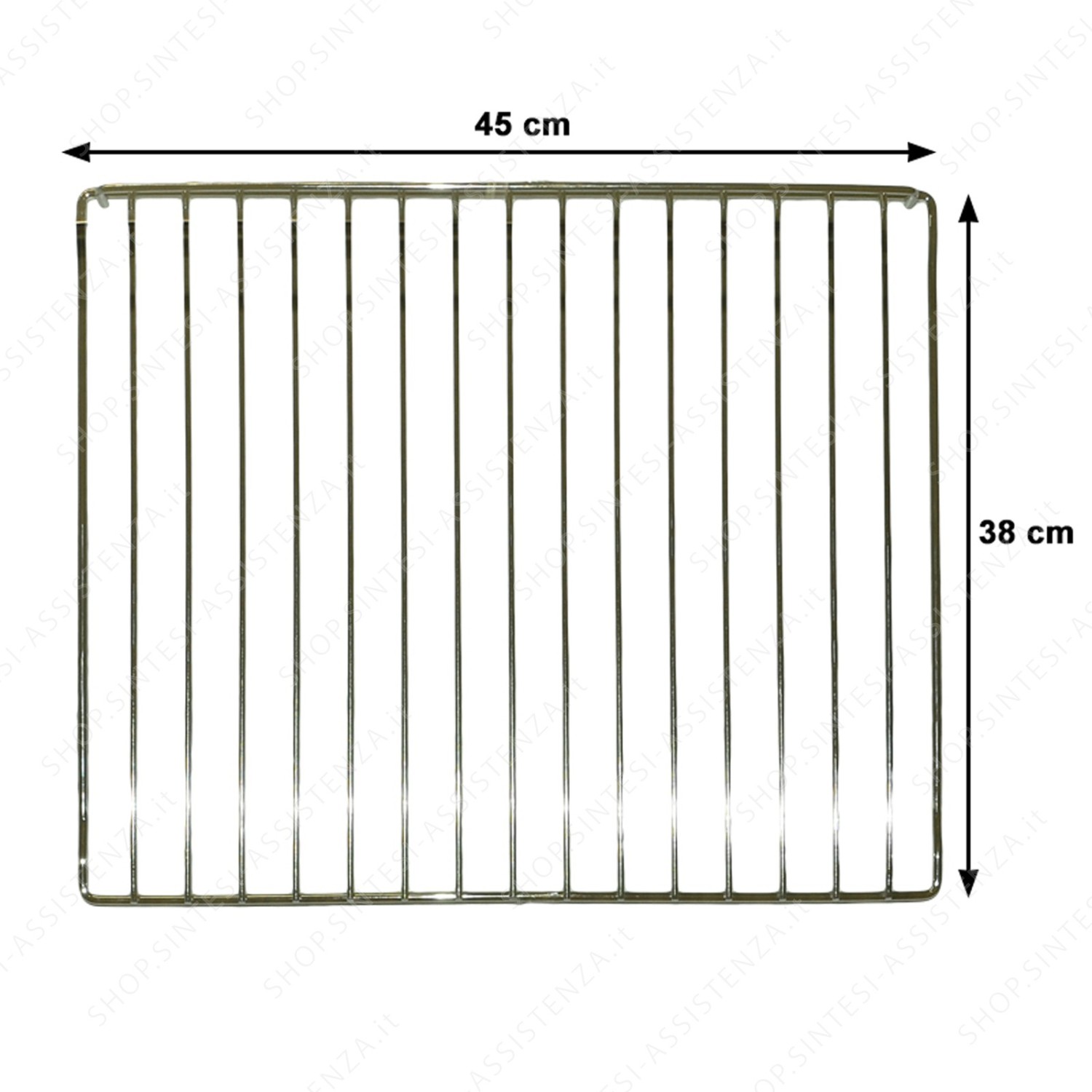 Chrome-plated wire rack for Franke ovens 133.0298.849 - 133.0298.849