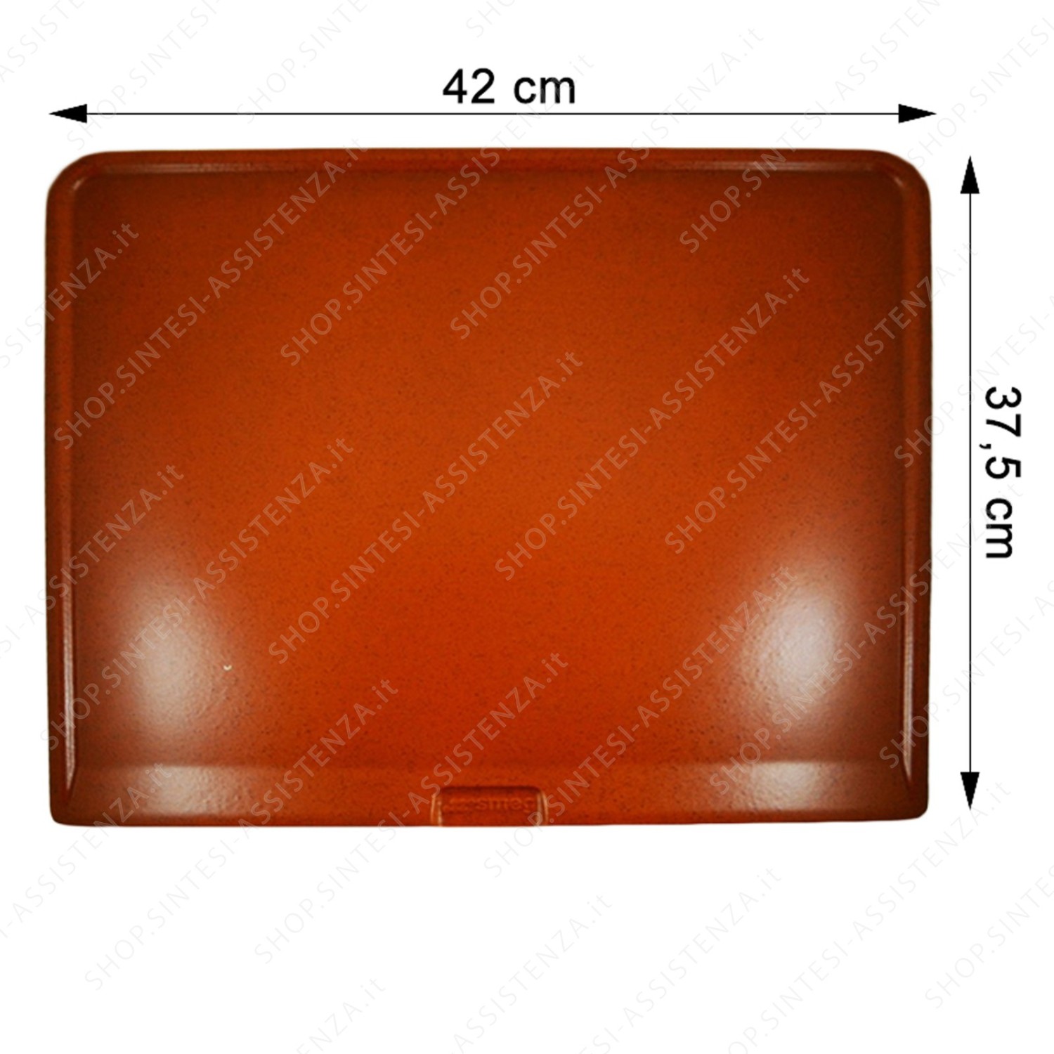 RECTANGULAR REFRACTORY STONE PLATE 42 x 37.5 CM FOR SMEG PIZZA OVEN - PPR2