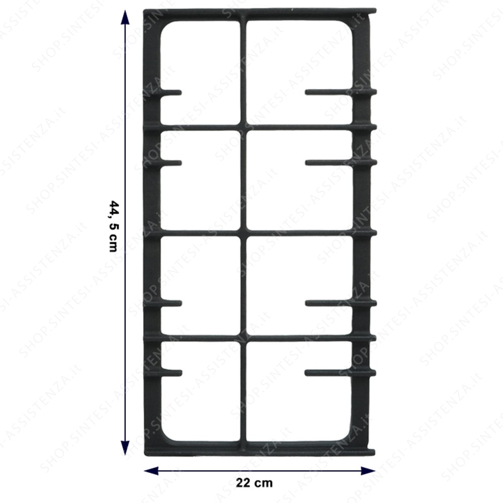 CAST IRON SIDE GRILL HOB FOSTER FAUST SERIES 9601673 - 9601673