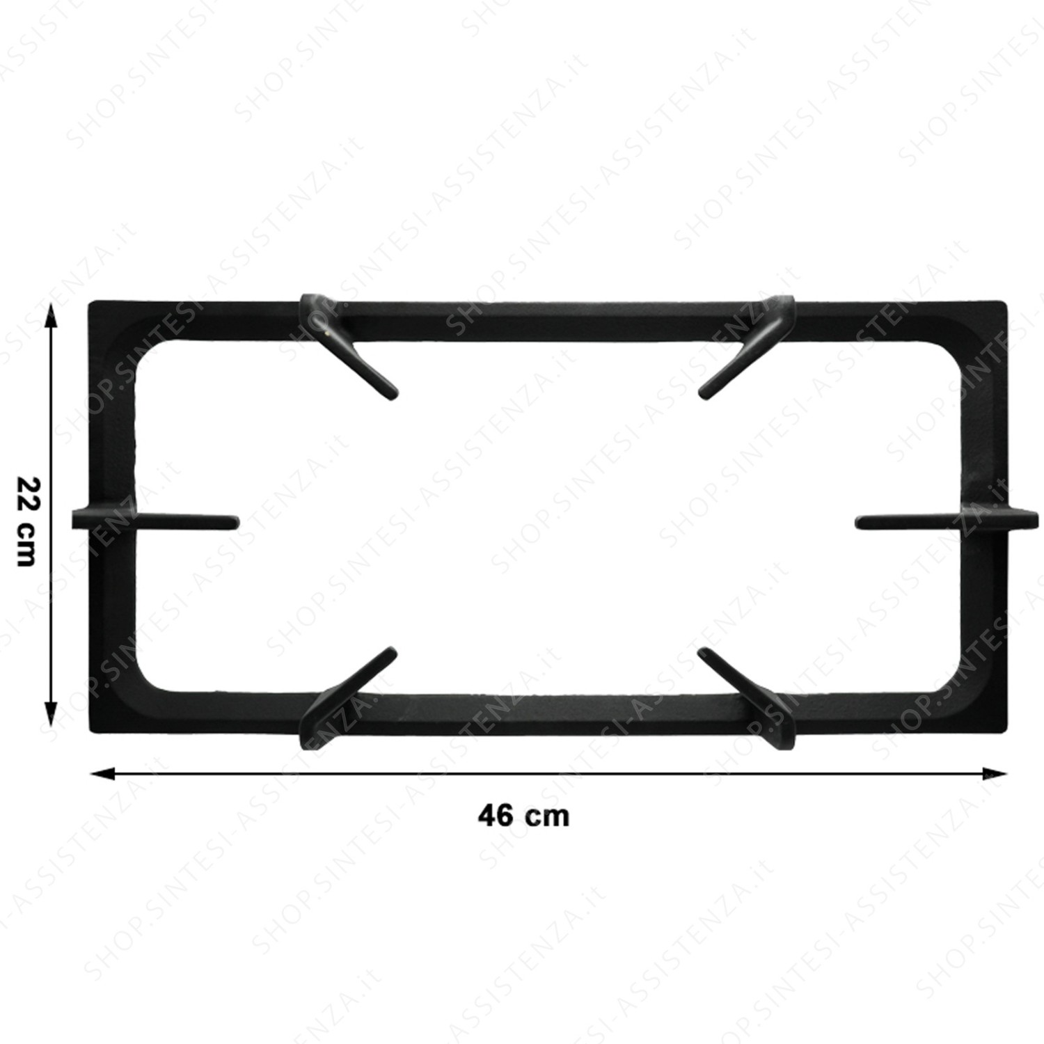 CAST IRON GRILL 1 CENTRAL BURN FOR FOSTER HOB 9601633 - 9601633