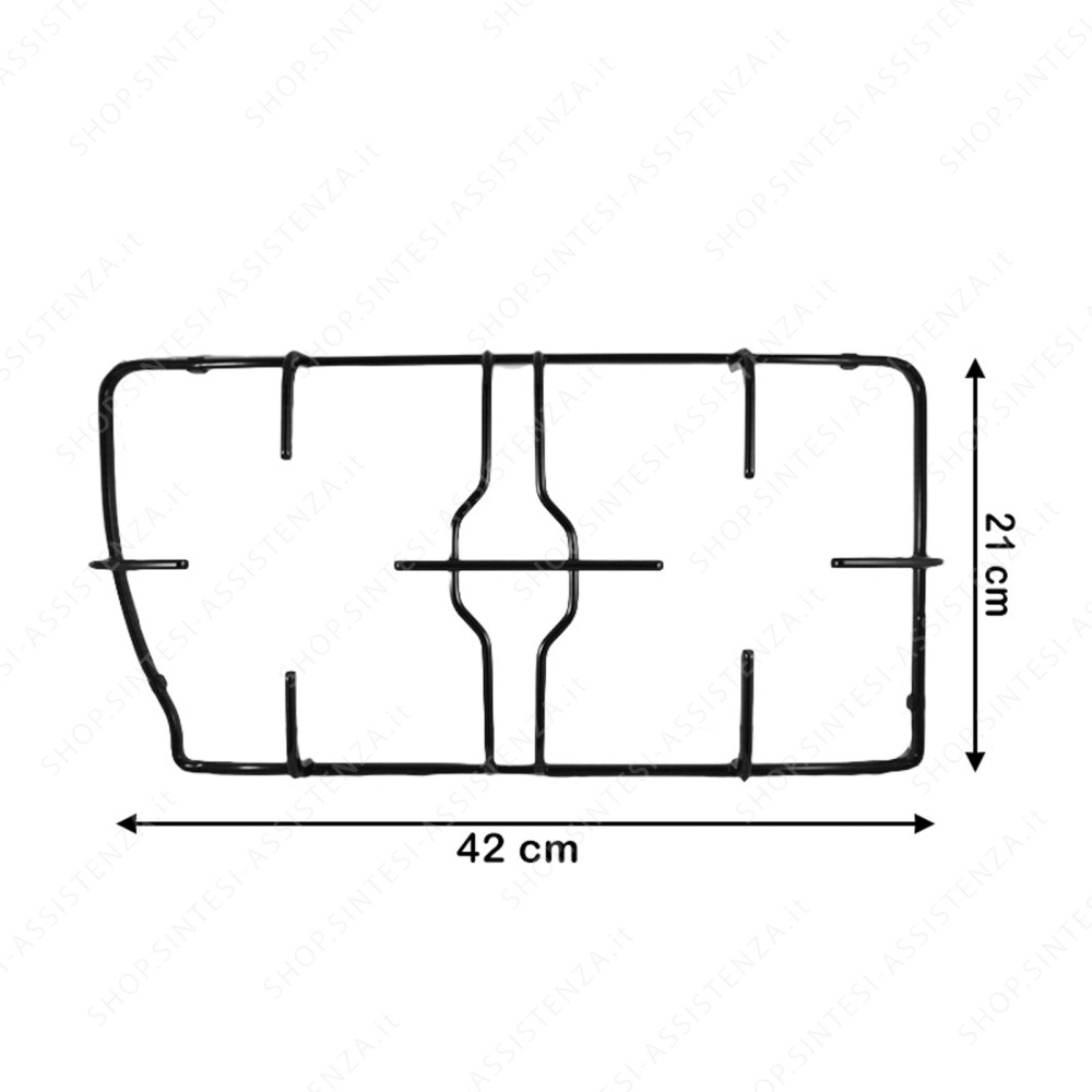 GRIGLIA SINISTRA TREND 5 PIANO COTTURA FRANKE 133.0042.036 - 133.0042.036