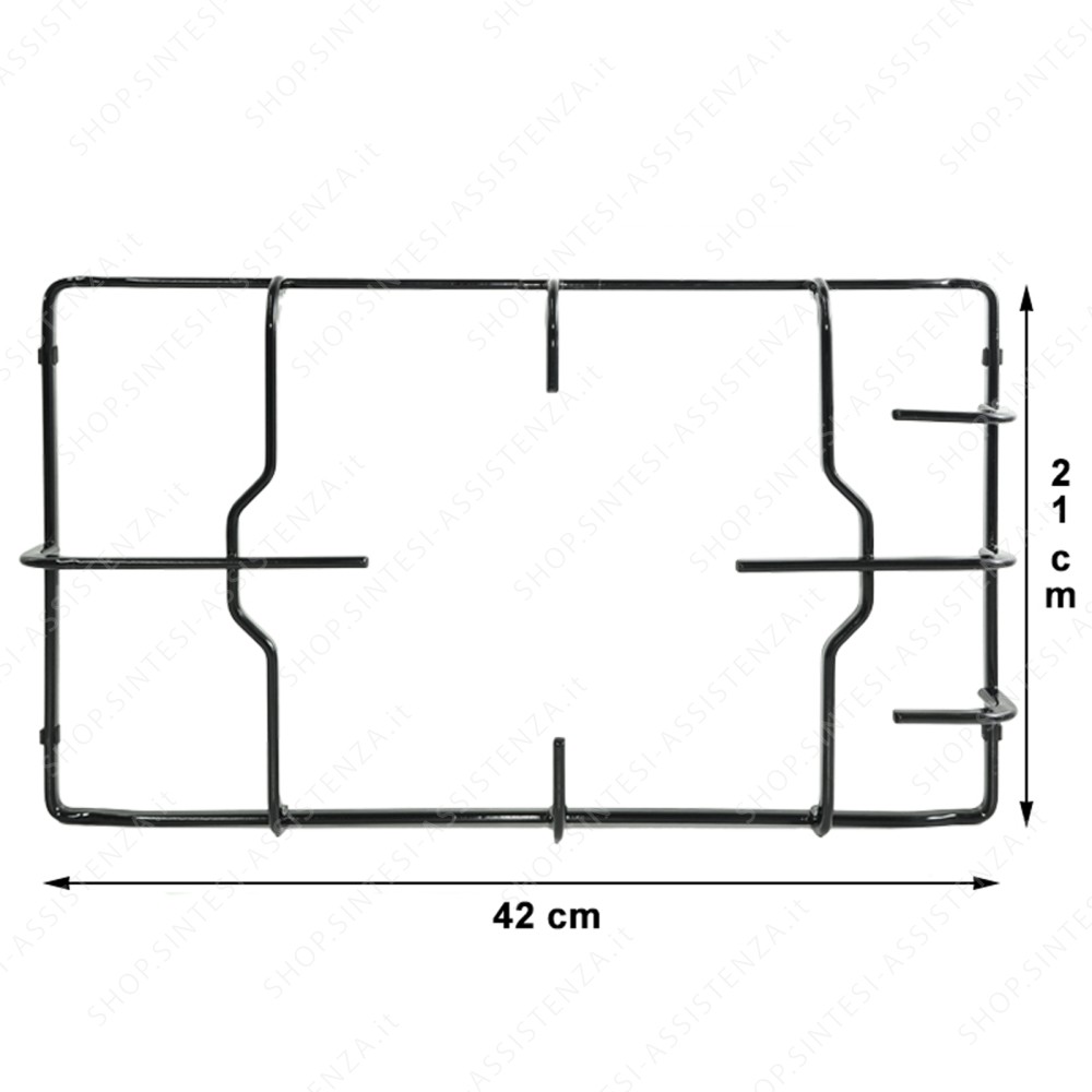 Griglie Trend Piano Cottura 5 fuochi Franke Centrale 133.0042.035 - 133.0042.035