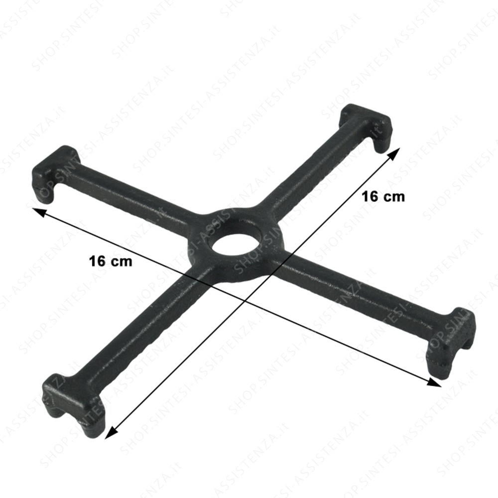 Cast iron reduction for internal triple crown burner for Franke hob 133.0042.246 - 133.0042.246