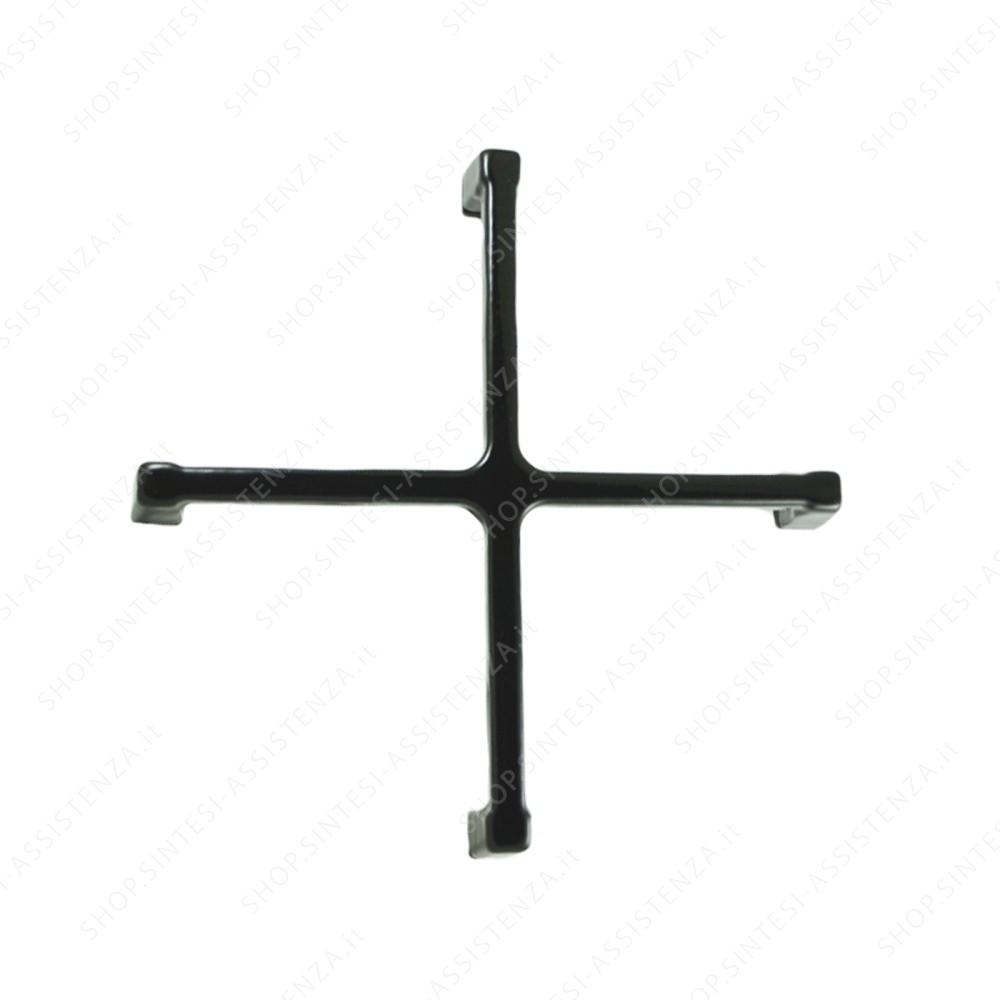 GRIGLIA NERA A CROCE FUOCO AUSILIARIO PIANO COTTURA SMEG SERIE PV 694092315 EX 694092131 - 694092131