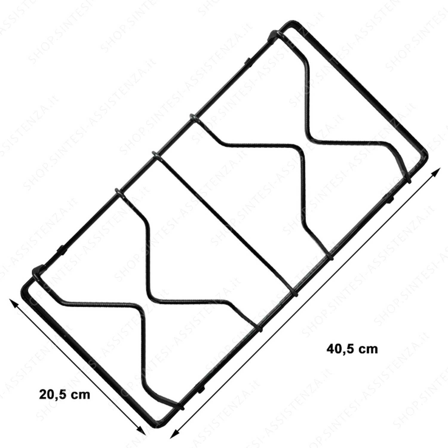 Side Grill Enamelled Iron Hob Smeg SRV576 694092107 - 694092107