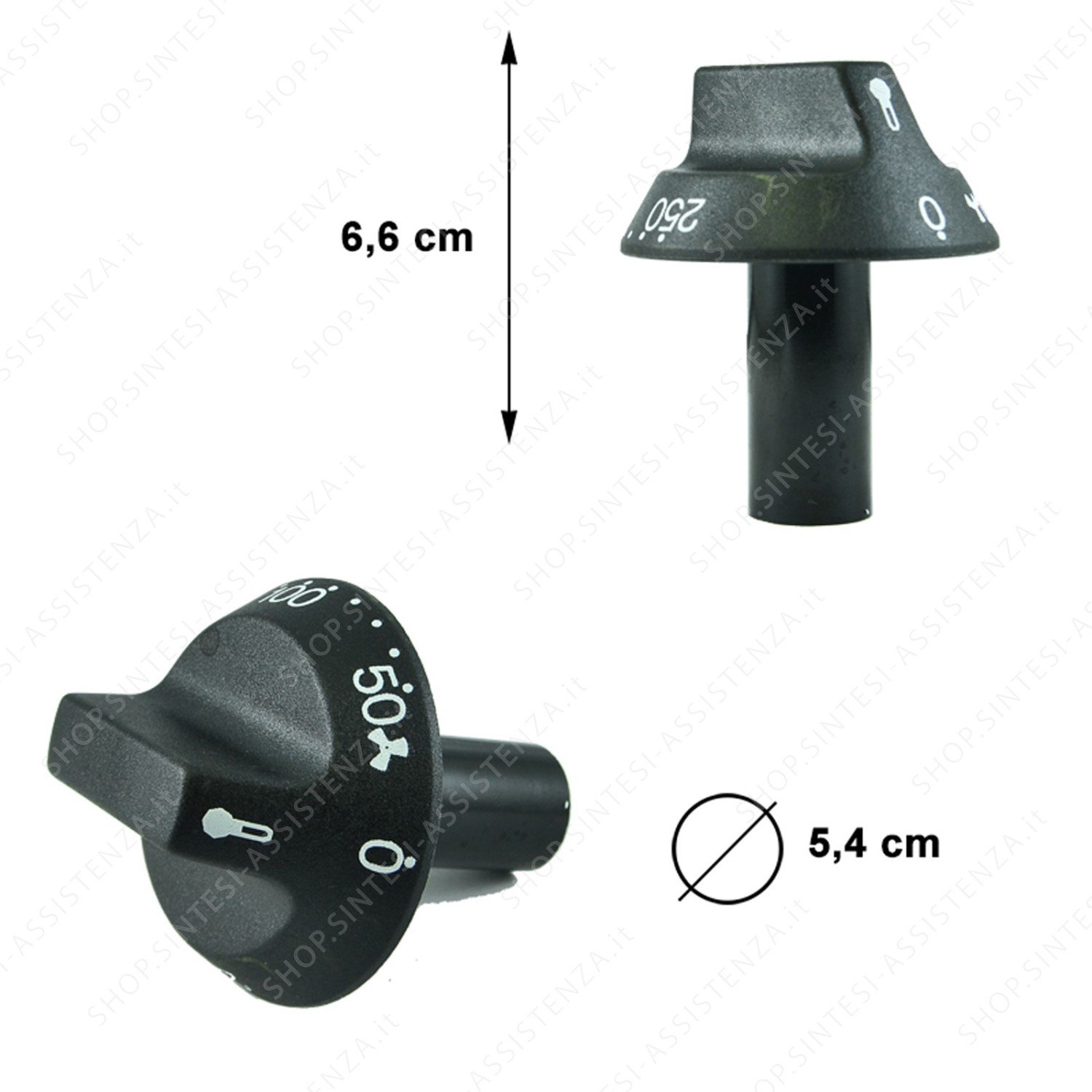 MANOPOLA TEMPERATURA TERMOSTATO FORNO BRIOCHES SMEG ALFA 764972639 - 764972639