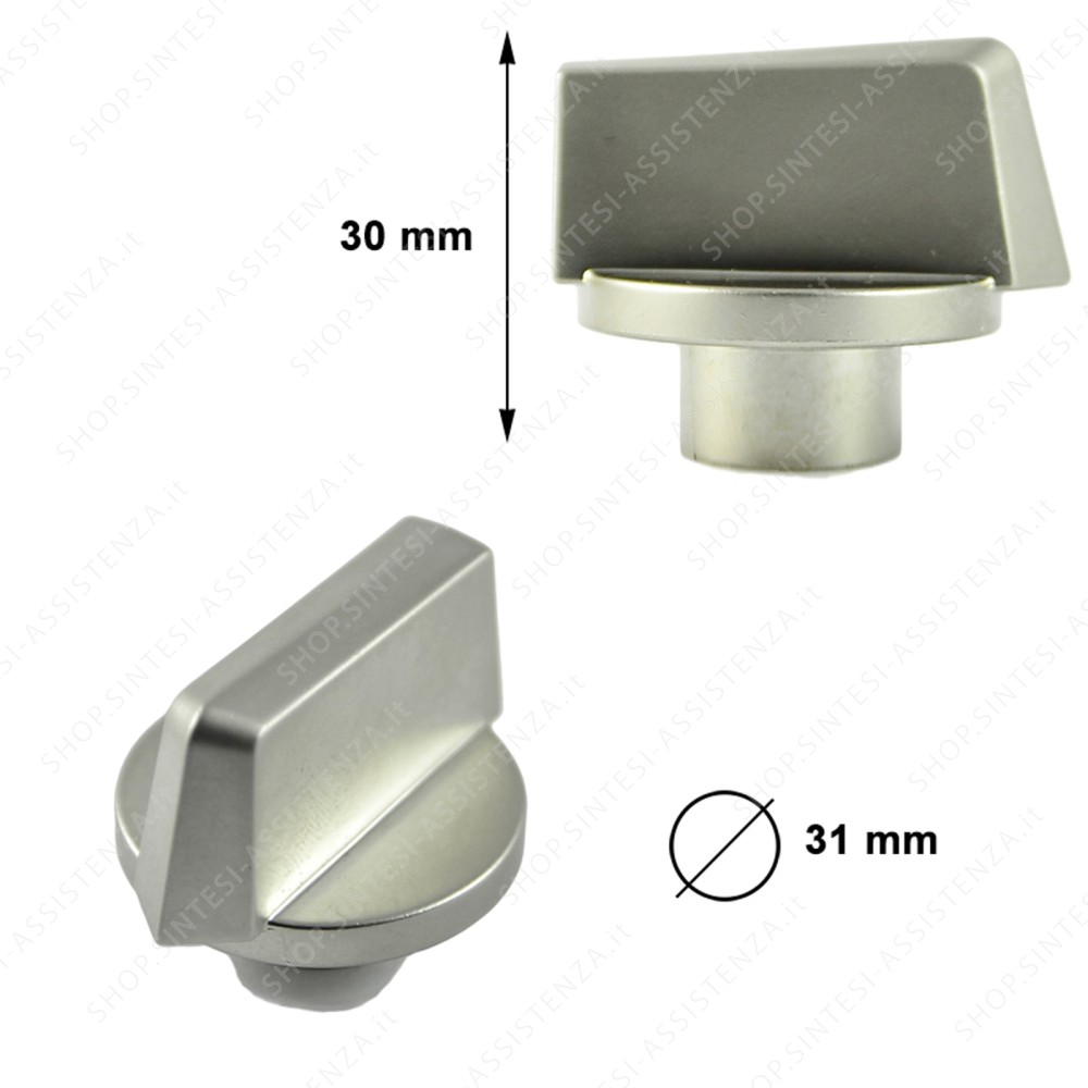 Smeg 764976194 nickel-plated oven control knob - 764976194