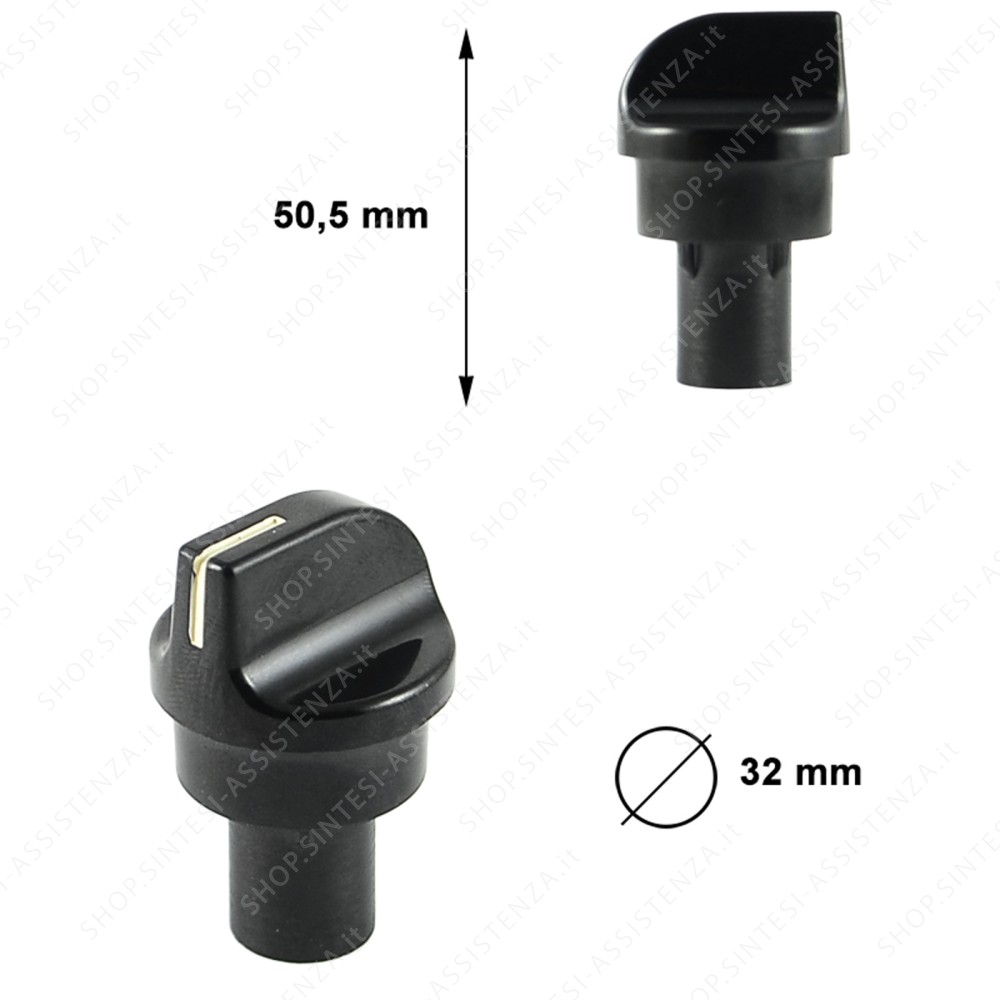 KNOB FOR SMEG OVEN 764972115 - 764972115