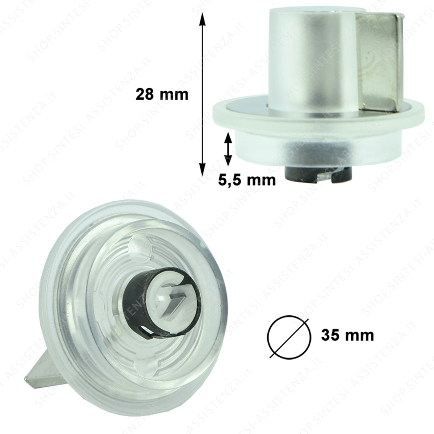 MANOPOLA MANOPOLE PER MACCHINA DA CAFFE' INCASSO SMEG CMSC45 694975668 - 694975668