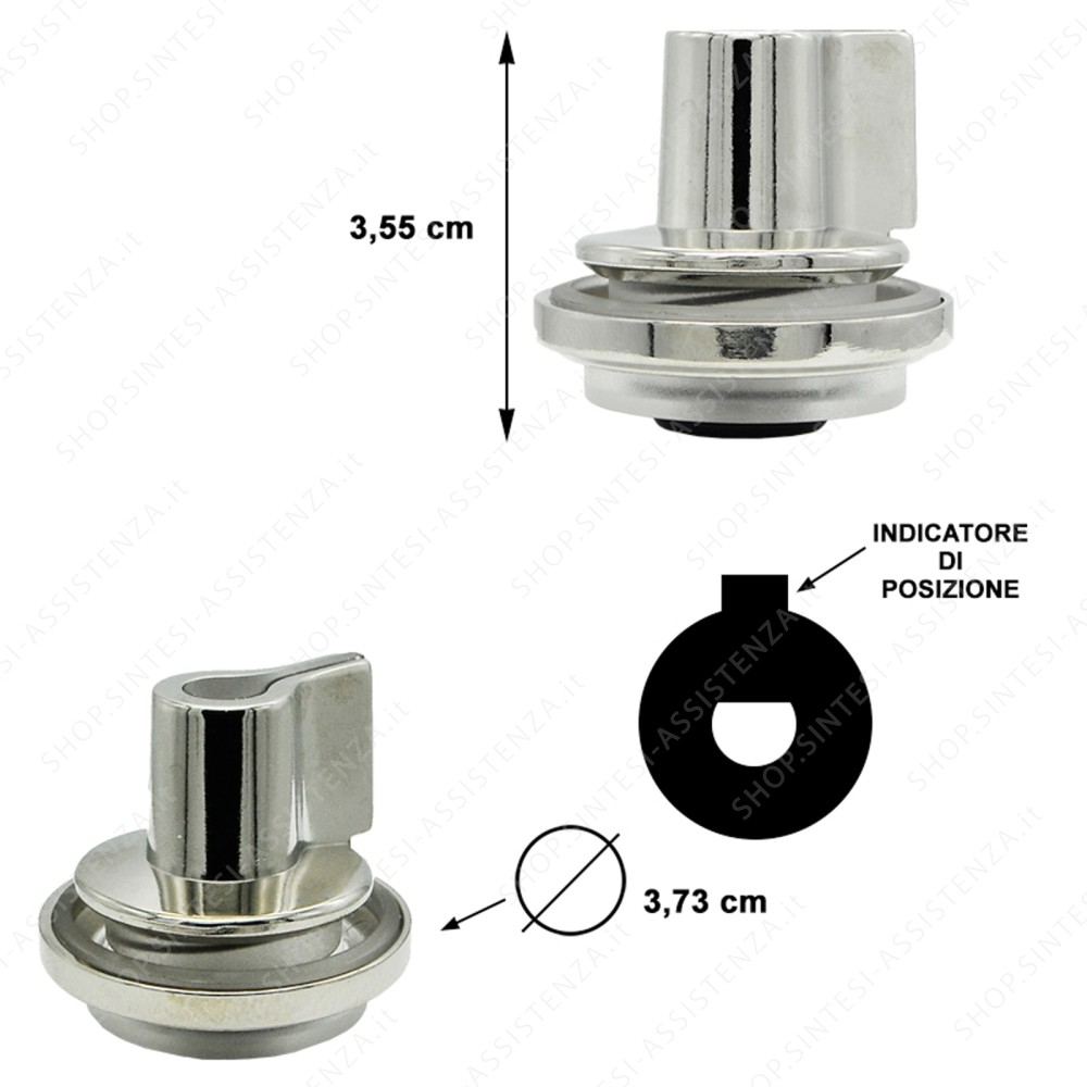 LINE SERIES KNOB FOR SMEG SF410 SFP410 OVEN SO6102TS 694976752 - 694976752