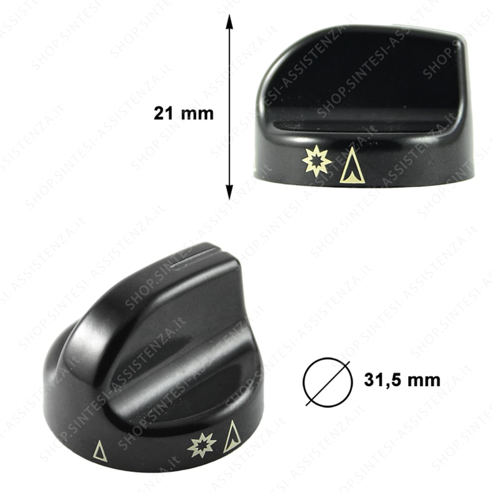 MANOPOLA MANOPOLE PER PIANO COTTURA SMEG 764975663 - 764975663