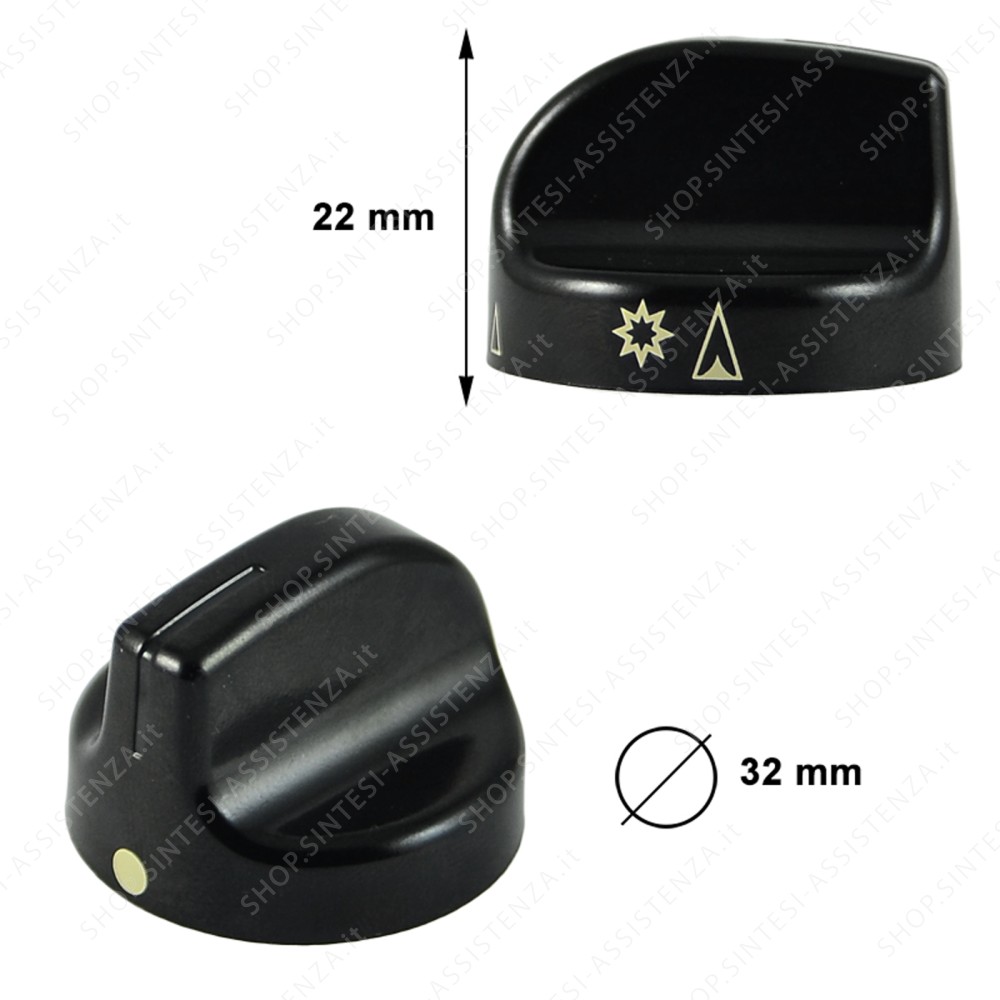 MANOPOLA MANOPOLE PER PIANO COTTURA SMEG 764974559 - 764974559