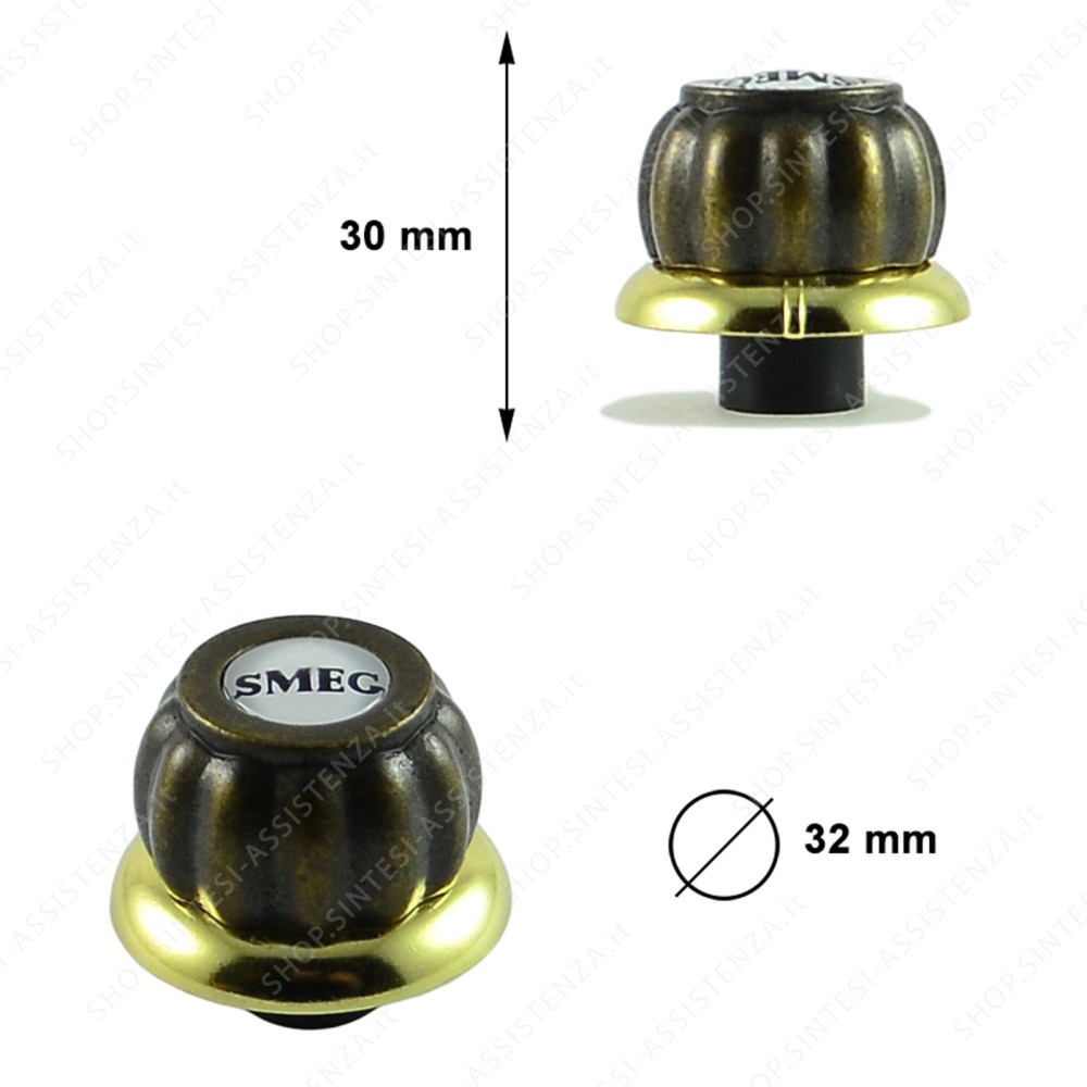 CORTINA SERIES KNOB BRASS COLOR SMEG - 694975830