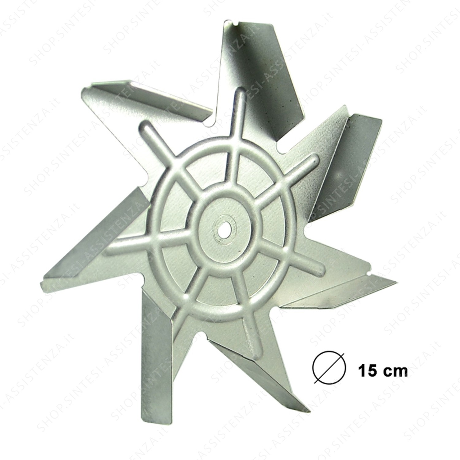 7-blade aluminum fan for Smeg oven fan motor 039290137 - 039290137