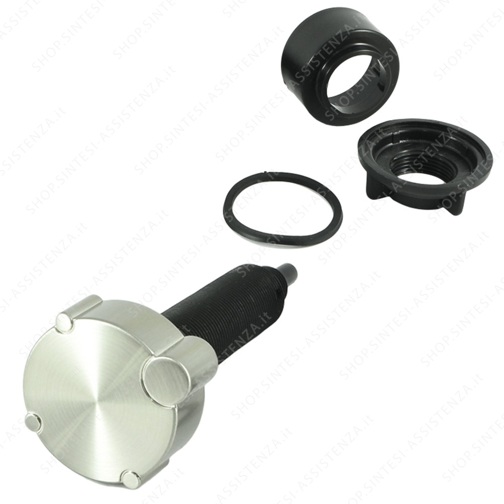 STEEL OPENING AND CLOSING KNOB CONTROL FOSTER SINK WASTE CAP - 8669020