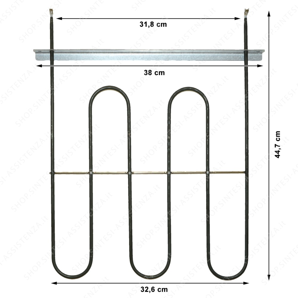 Lower sole element for Franke oven 133.0550.808 - 133.0550.808