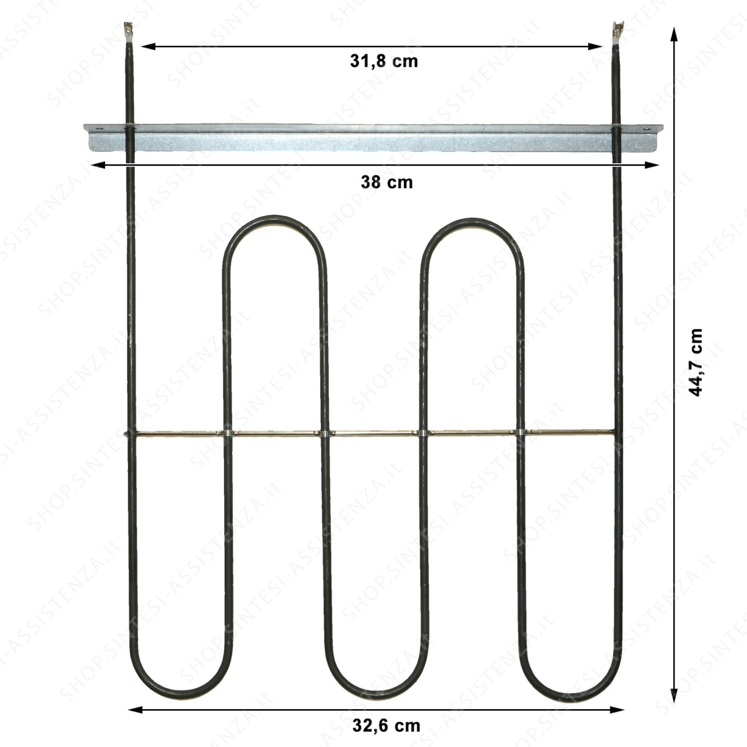 Resistenza inferiore suola per forno Franke 133.0550.808 - 133.0550.808