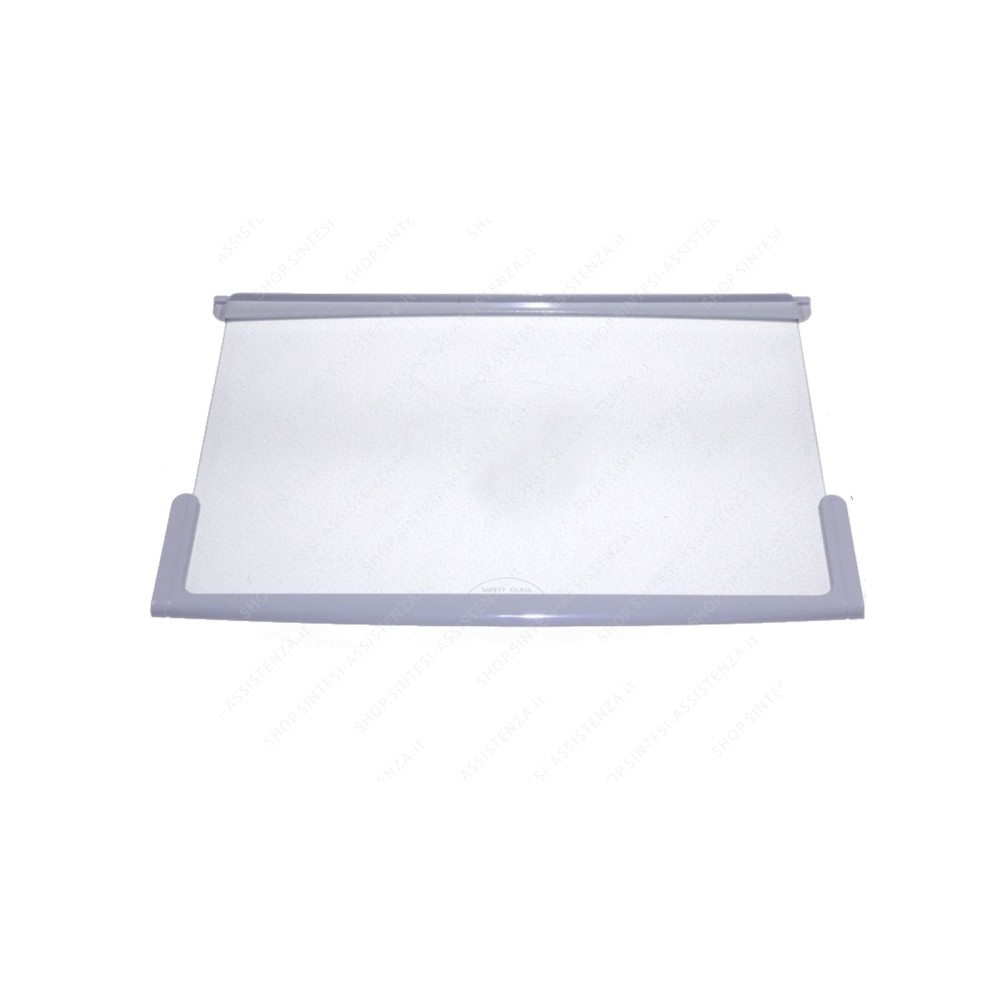 Ripiano in vetro trasparente con profili in plastica frigo Smeg 775650723 - 163336