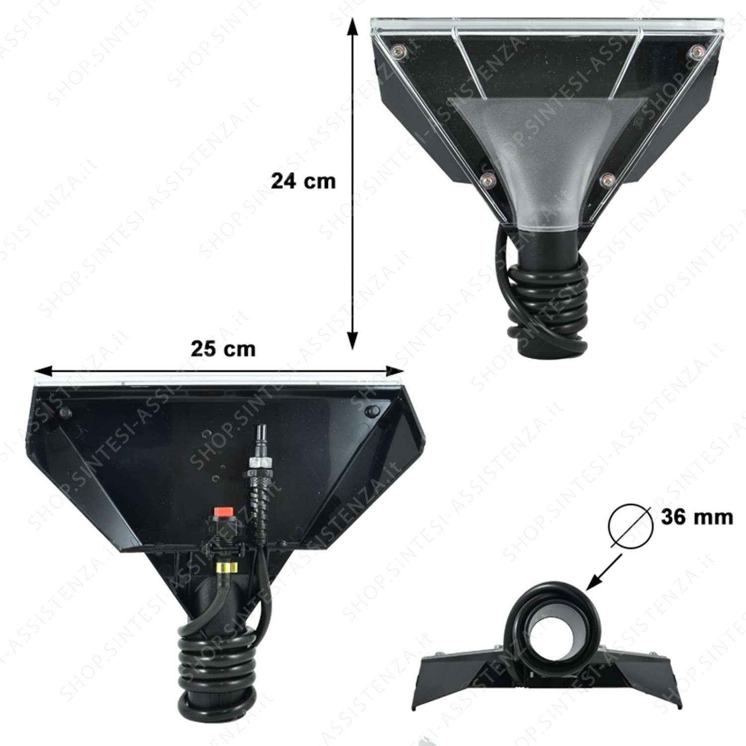 LAVAMATIC GISOWATT GISOWATT SPRAY ASPIRA LARGE DIAM 36 mm - 01331BHN