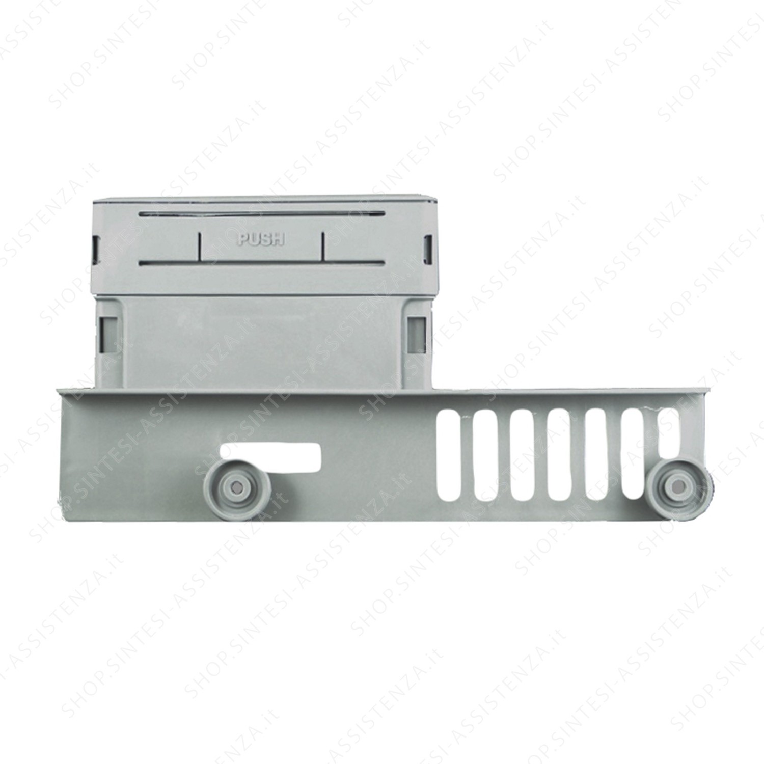 Gruppo supporto ruote laterali regolabili cesto superiore lavastoviglie smeg 698290464 - 698290464