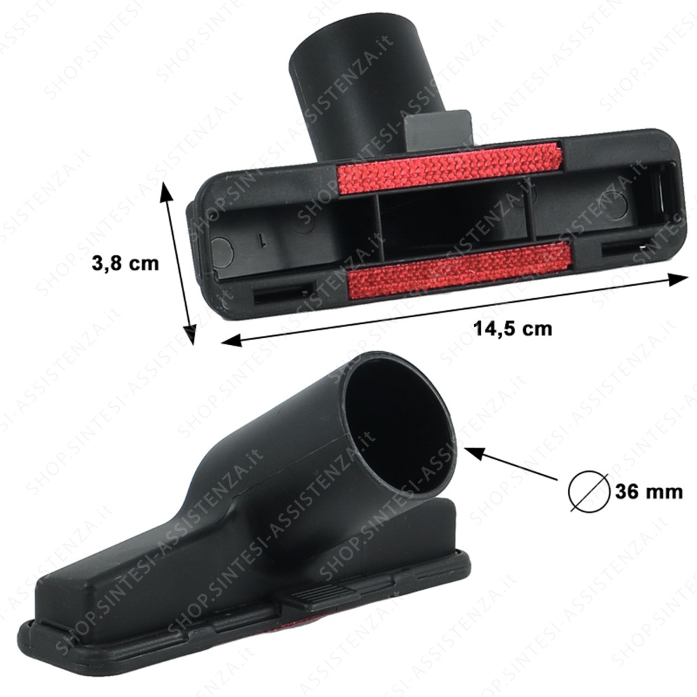 GISOWATT BRUSH NOZZLE FOR UPHOLSTERY LAVAMATIC DIAM 36mm - 60249BON