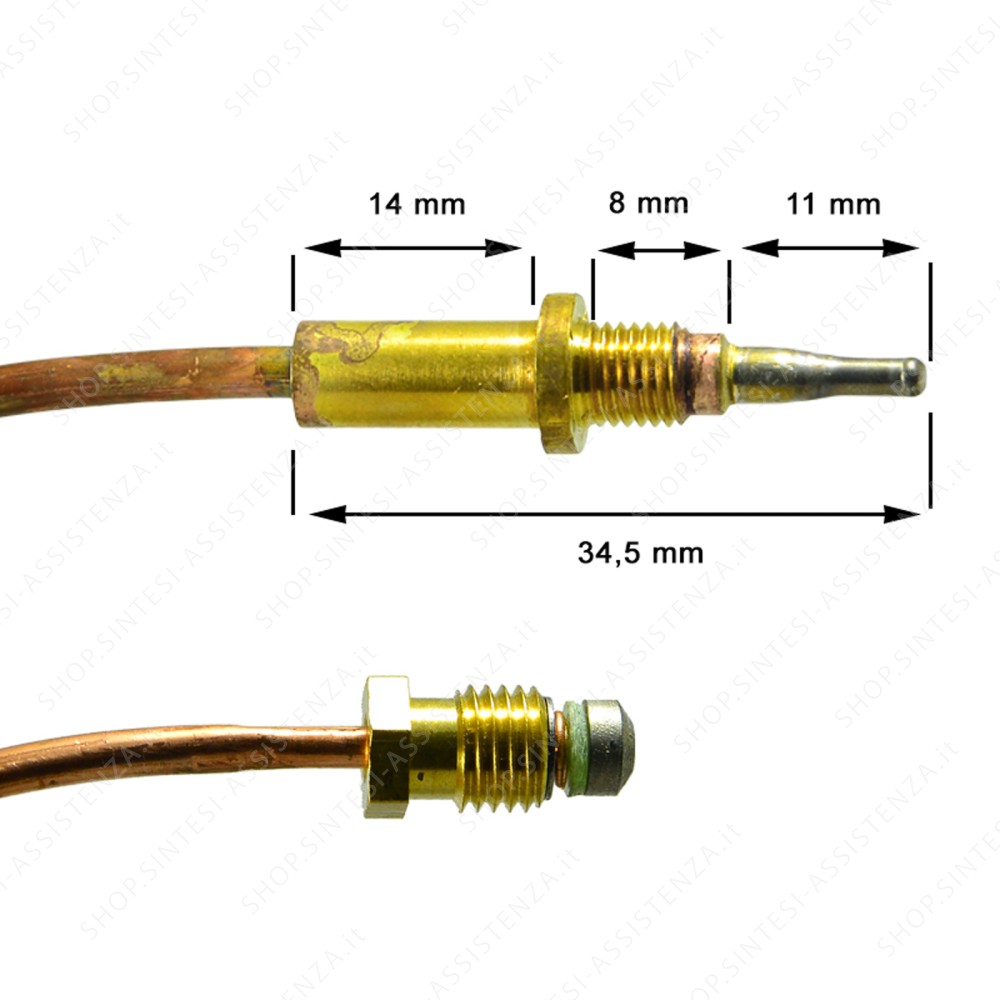Smeg 948650038 hob burner fire thermocouple - 948650038