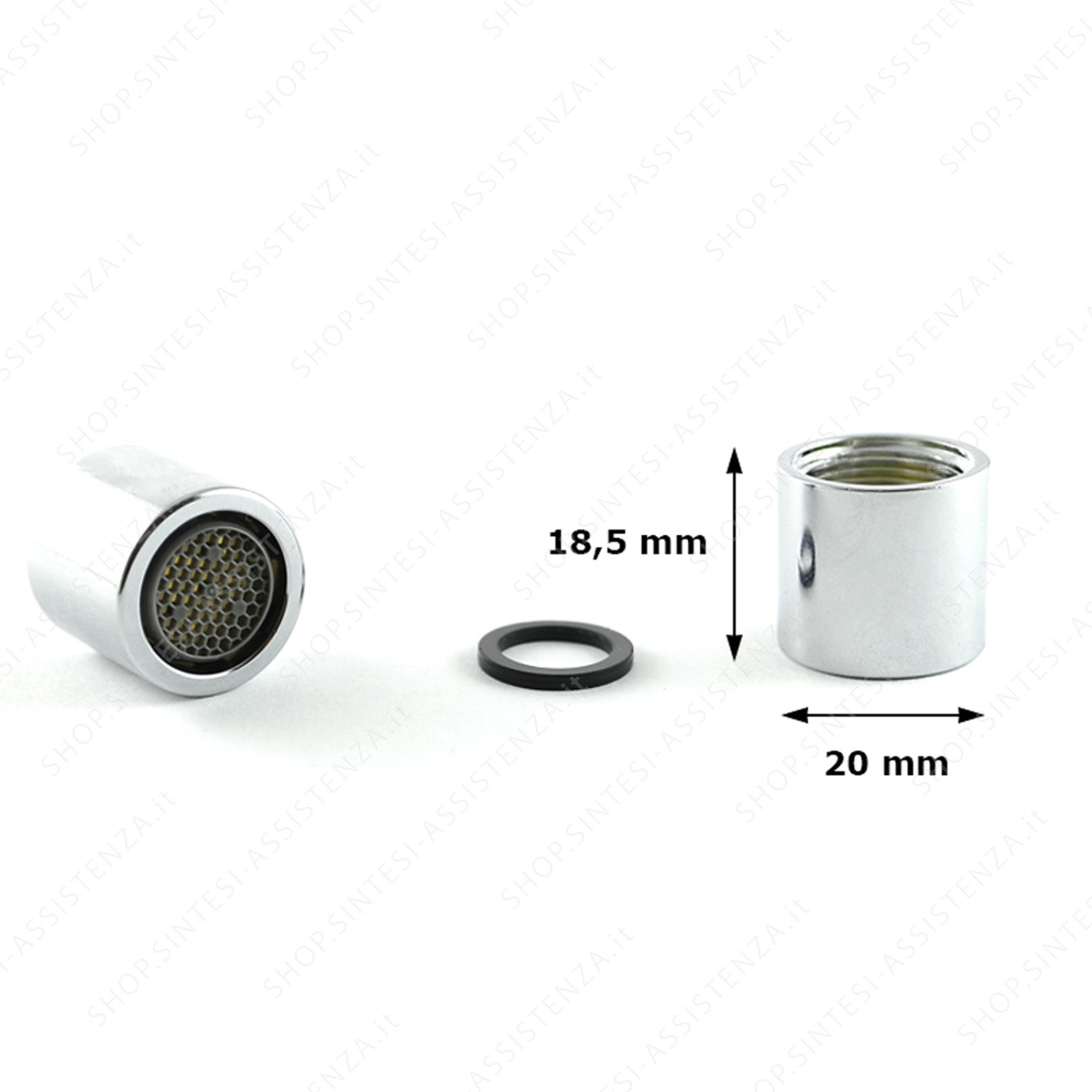 Franke faucet aerator, thread 16 x 1, diameter 20 mm 133.0374.910 - 133.0374.910