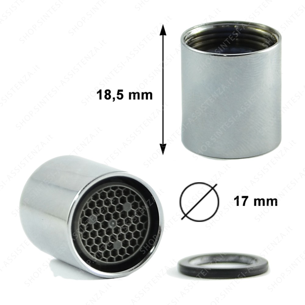 Chrome-plated aerator for Franke Esprit taps 17 mm 133.0163.440 - 133.0163.440