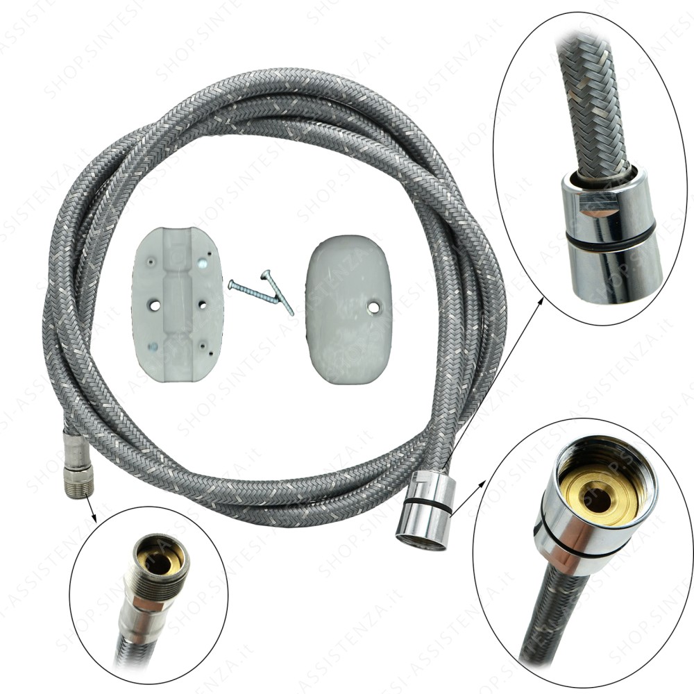 FRANKE ACTIVE SHOWER TAP FLEXIBLE HOSE 15 x 1 LENGTH 170 CM - 133.0378.425