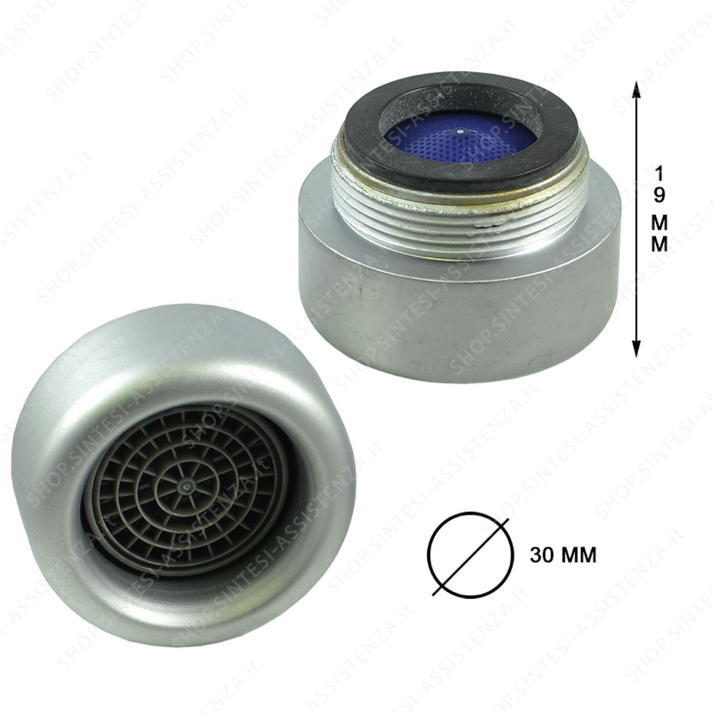 Satin finish aerator aerator m24 x 1 for Franke Zodiaco tap 133.0358.398 - 133.0358.398