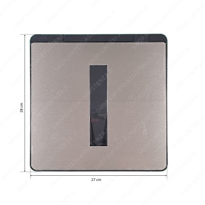 Coperchio Nero Pattumiera Tecnoinox Serie T2 28 X 27 Cm - B3CO01018C0090S Coperchio Nero Pattumiera Tecnoinox Serie T2 28 X 27 Cm - B3CO01018C0090S