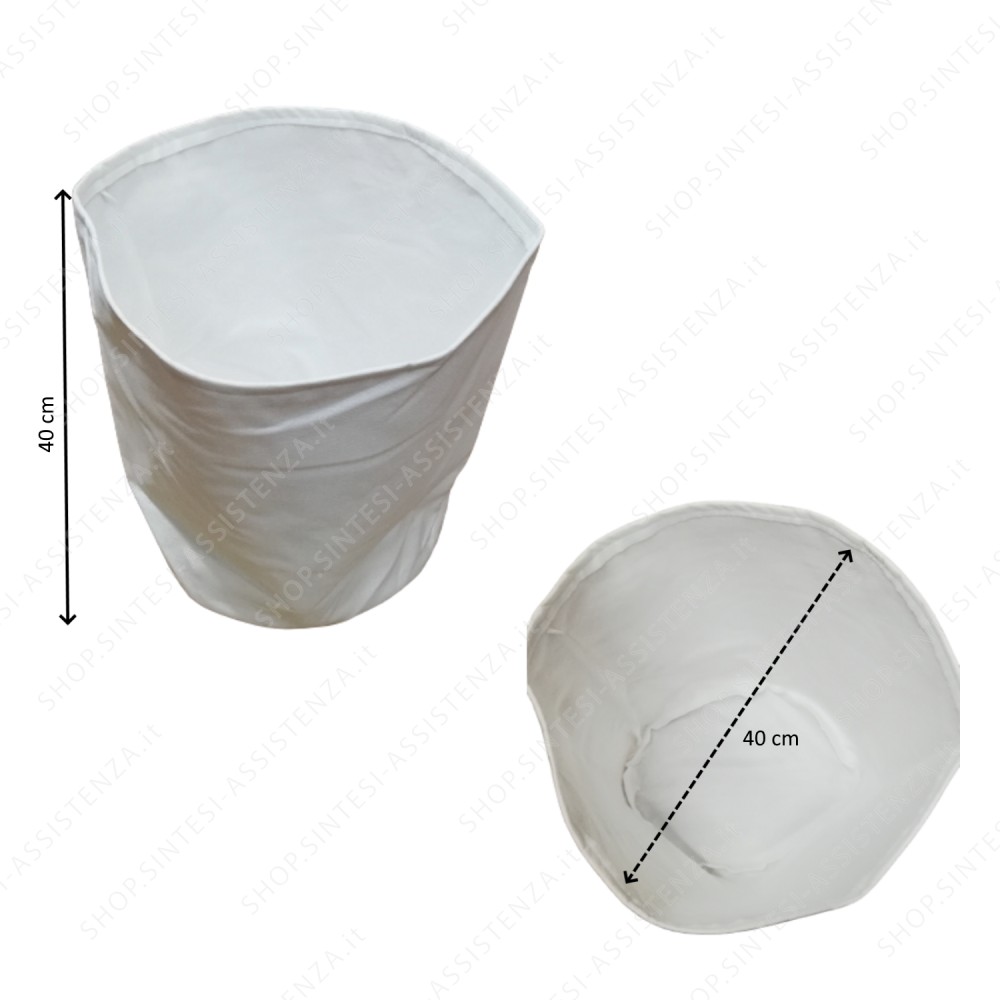 FILTRO COPRIMOTORE A CANESTRO FELTRO POLIESTERE BIDONE GISOWATT PC 80 PLASTIC 83010H0I - 83010H0I