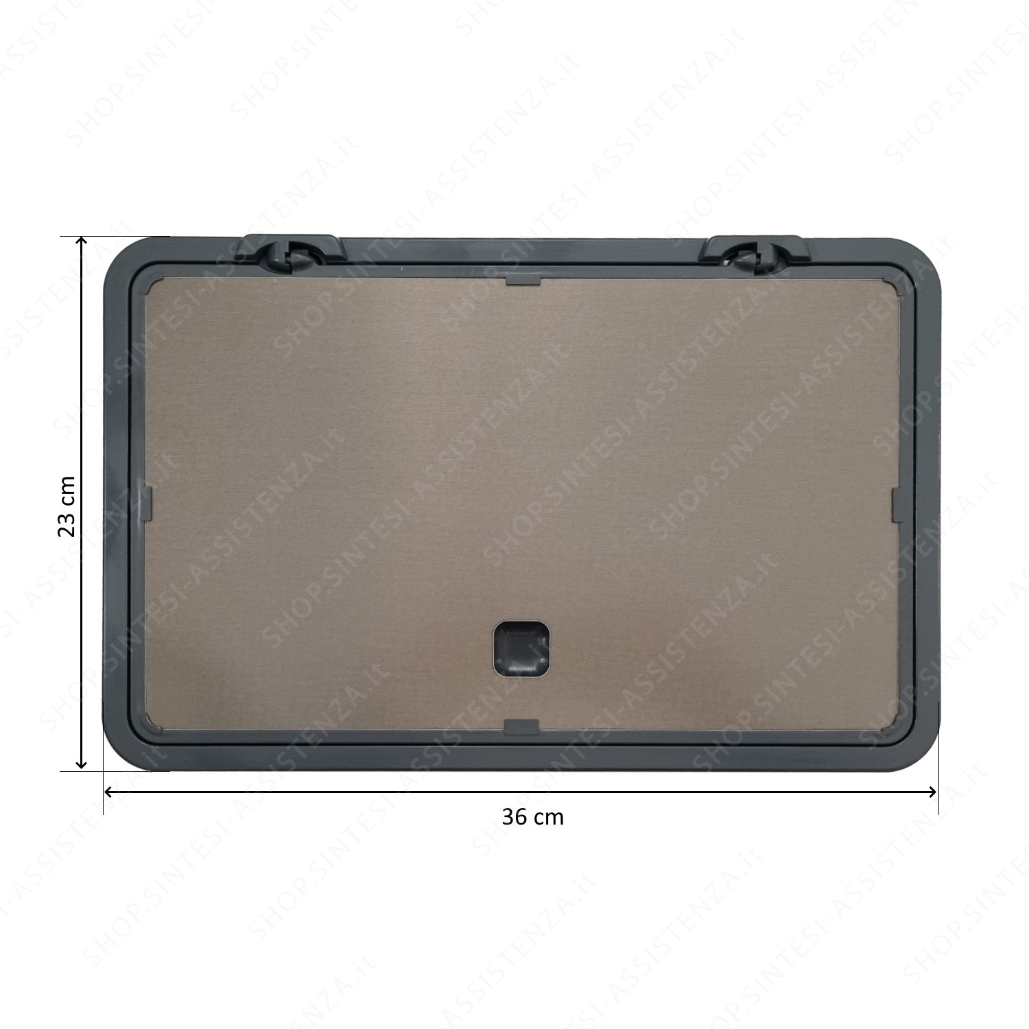 COPERCHIO PATTUMIERA TECNOINOX 23 X 36 SENZA FILTRO COP 21SF - B3CO01030C0080S