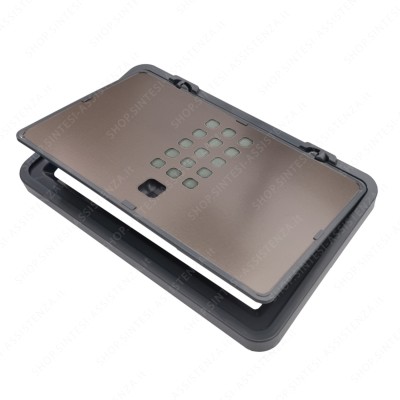 Tecnoinox Tecnokit 23 X 36 Bin Lid With Filter And Hinge COP 21CF - B3CO01029C0080S Tecnoinox Tecnokit 23 X 36 Bin Lid With Filter And Hinge COP 21CF - B3CO01029C0080S