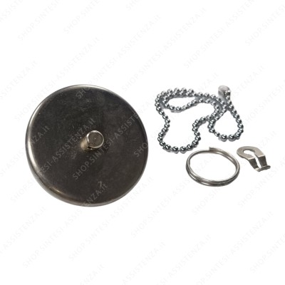 Tappo piletta Acciaio Inox 2 pollici per lavello Alpes Inox WMZ40 - VMZ40 Tappo piletta Acciaio Inox 2 pollici per lavello Alpes Inox WMZ40 - VMZ40