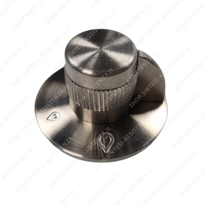 Manopola Acciao Inox per Piano Cottura Alpes Inox VAFFGMF00010 - VAFFGMF00010 Manopola Acciao Inox per Piano Cottura Alpes Inox VAFFGMF00010 - VAFFGMF00010