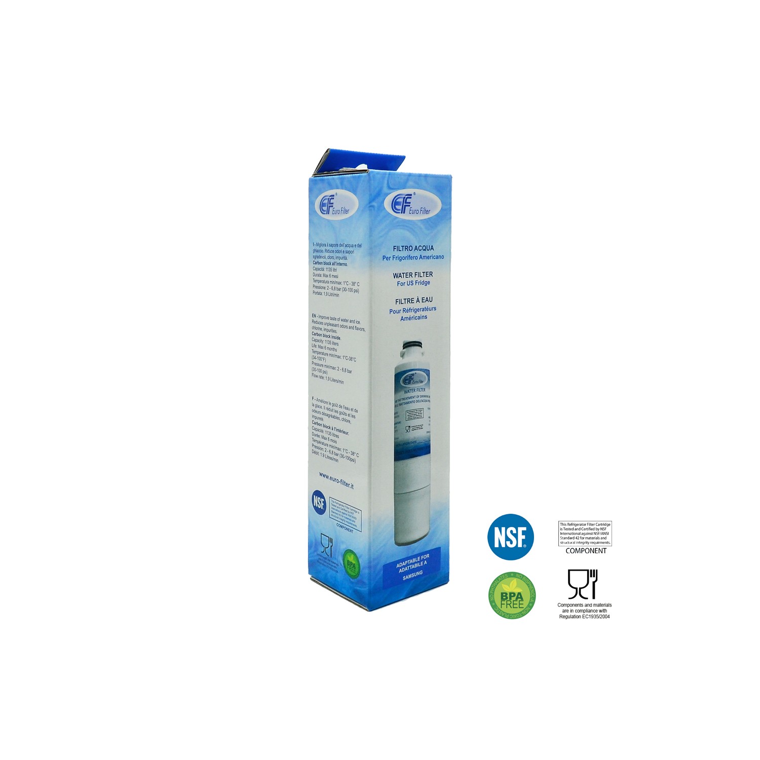 WATER FILTER FOR SAMSUNG WF070 REFRIGERATOR - WF070