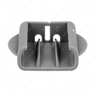 FERMO PLASTICA CESTO GUIDA CESTELLO SUPERIORE LAVASTOVIGLIE SMEG 768610309 - 768610309 FERMO PLASTICA CESTO GUIDA CESTELLO SUPERIORE LAVASTOVIGLIE SMEG 768610309 - 768610309