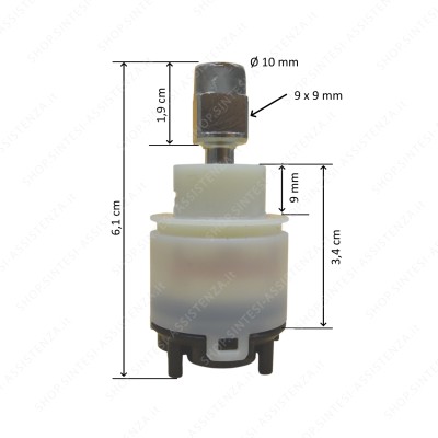 Cartuccia ricambio rubinetto Franke Smeg Foster Gessi 9500011 133.0063.624 - 133.0063.624 Cartuccia ricambio rubinetto Franke Smeg Foster Gessi 9500011 133.0063.624 - 133.0063.624