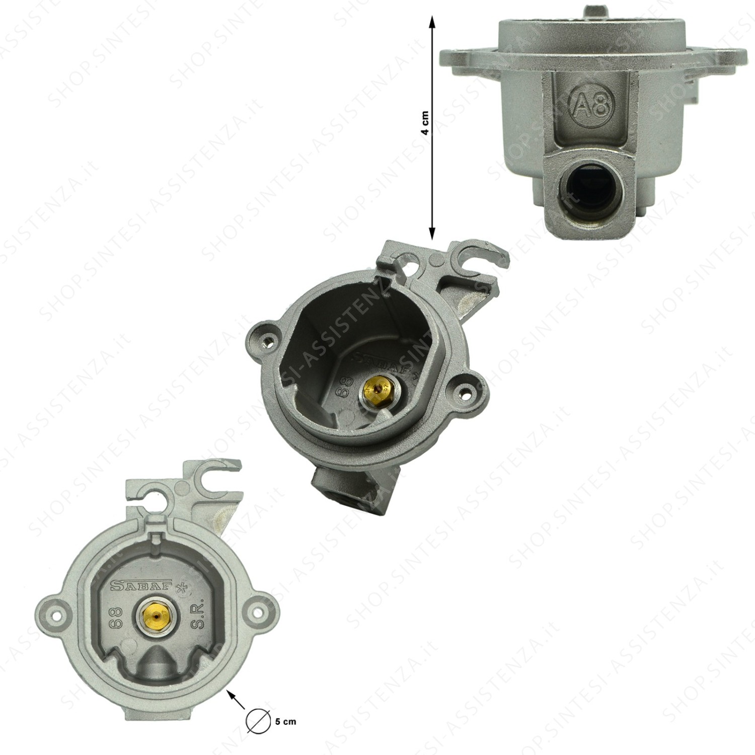 Nozzle holder cup for semi-rapid burner support Foster Franke 9603021 133.0041.906 - 9603021