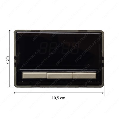 Timer elettronico 3 tasti per Forno Franke SM86 SM66 133.0170.052 - 133.0170.052 Timer elettronico 3 tasti per Forno Franke SM86 SM66 133.0170.052 - 133.0170.052