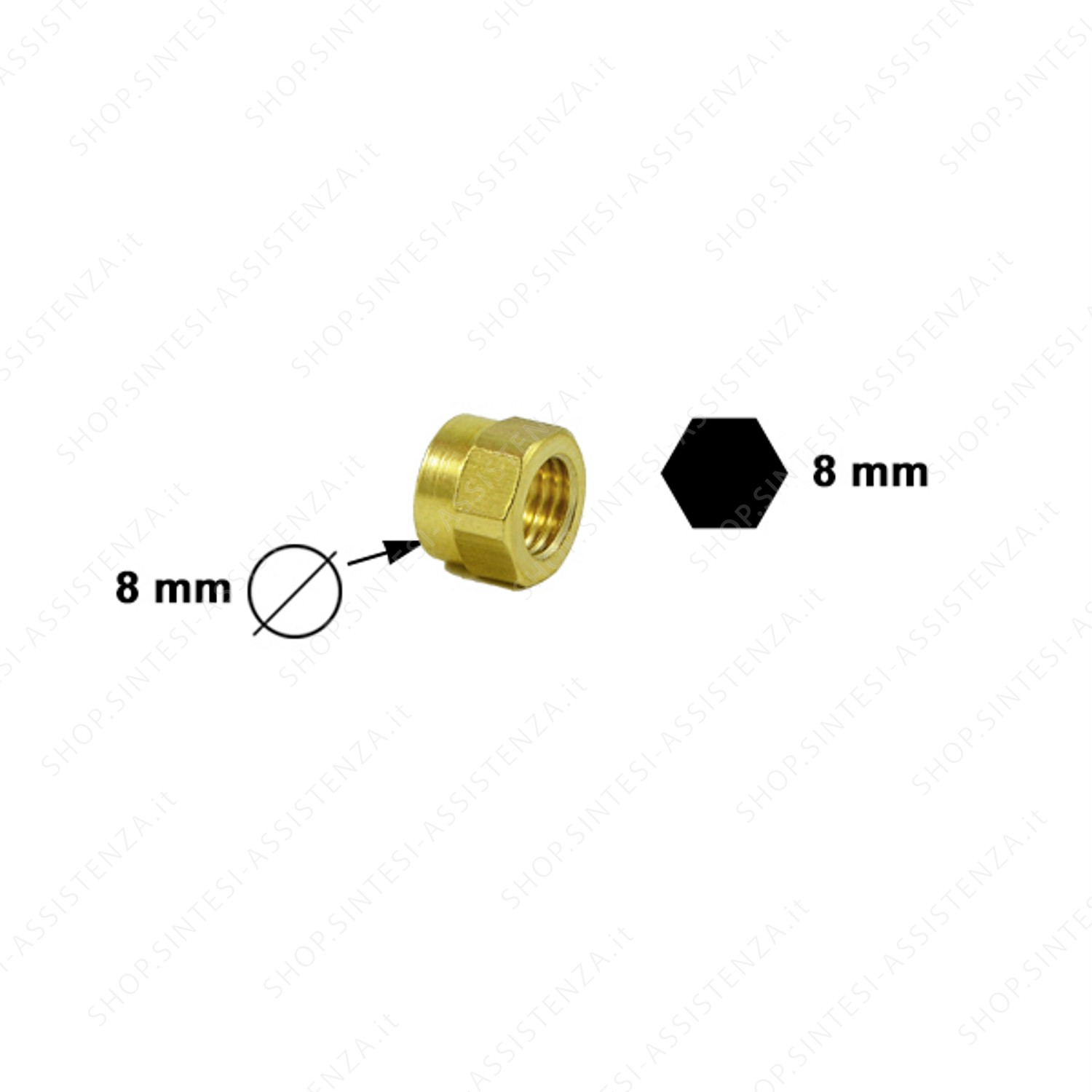 Termocoppia fuoco bruciatore tripla corona piano cottura Foster 9606223 - 9606223